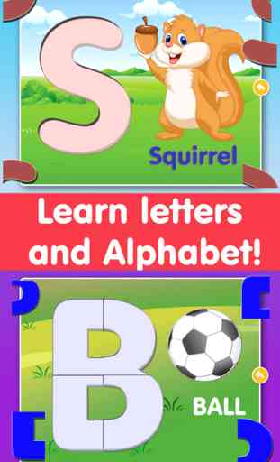 Alphabet Puzzles Games Kids & Toddlers free puzzle 2