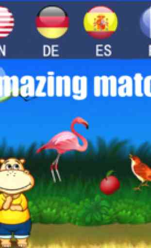 Amazing Match- Memory&Word Games for kids toddlers 2