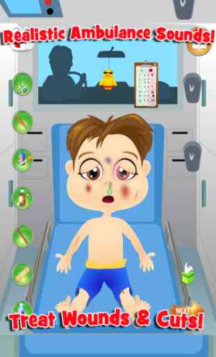Ambulance Doctor - Virtual Kids Emergency EMT Nurse 2
