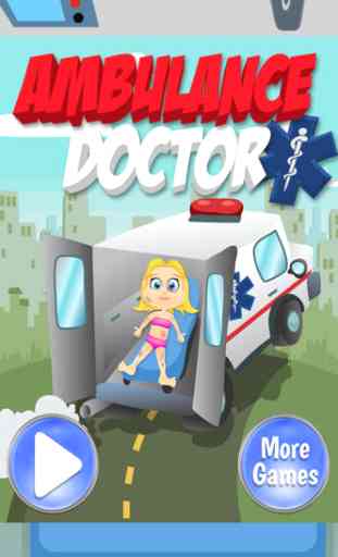 Ambulance Doctor - Virtual Kids Emergency EMT Nurse 3