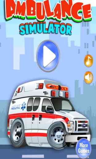 Ambulance Surgery Simulator - Virtual Kids Doctor & Surgeon Games 3