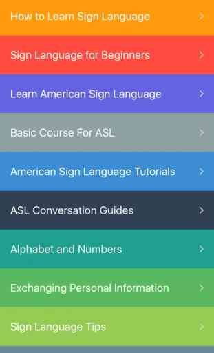 American Sign Language Guide 3