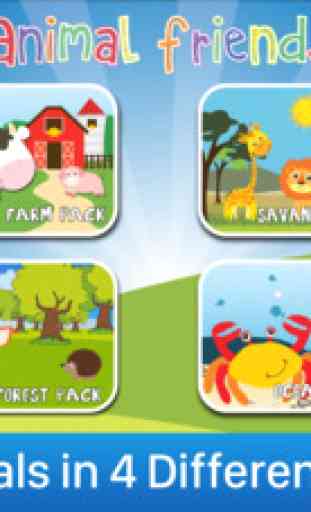 Animal Friends - Baby & Toddler Educational Games 2