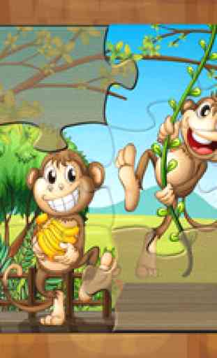 Animal Games: Wild & Zoo Animals Puzzles for kids 3