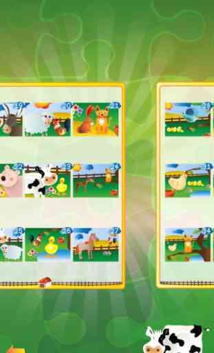 Animal Jigsaw Puzzle Game: Farm for Kids 2