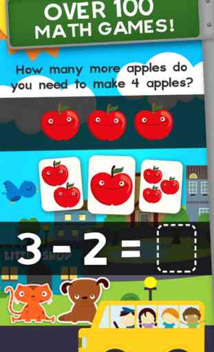 Animal Kindergarten Math Games for Kids Free 2