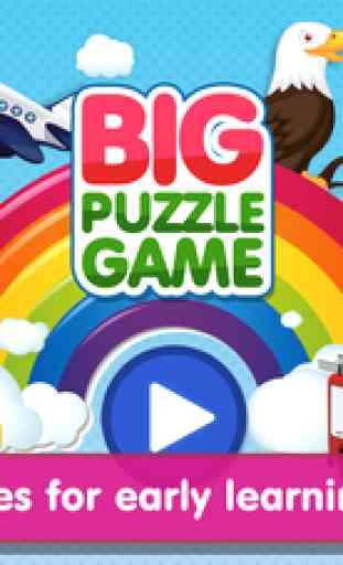 Animal Puzzle Games: Kids & Toddlers Learning Free 1
