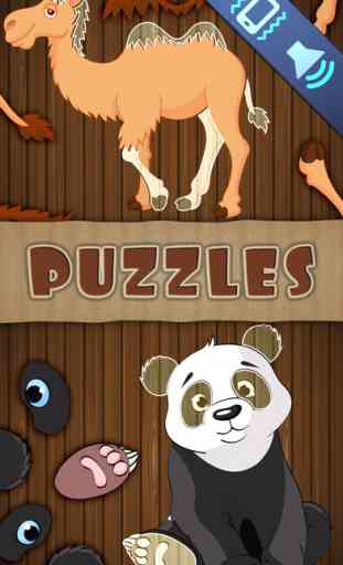 Animal Puzzles Games: Kids & Toddlers free puzzle 1