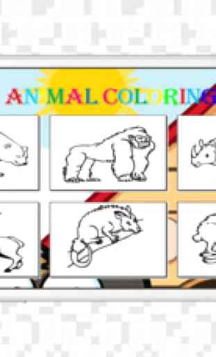 Animals Coloring Book for Kids Game 1