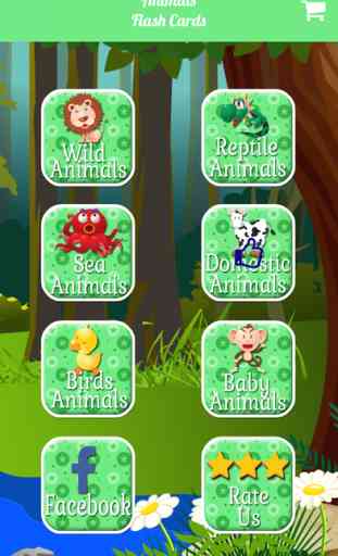 Animals Learning Zoo-Interactive Kids Flashcards 1