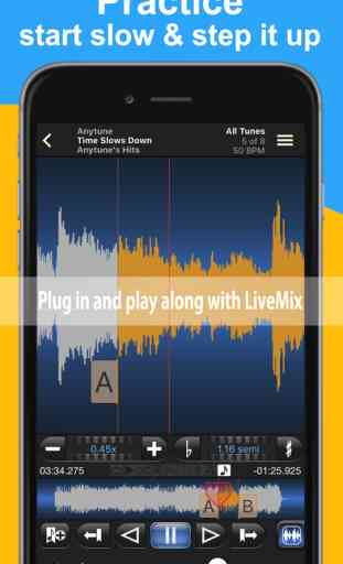 Anytune - Slow down music without changing pitch 2