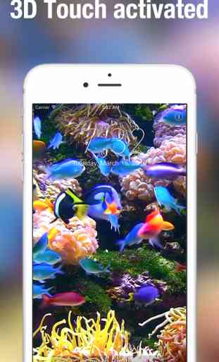 Aquarium Live Wallpapers for Lock Screen: Animated backgrounds for iPhone 3