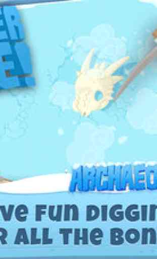 Archaeologist Ice Age - Dinosaurs games for kids 2