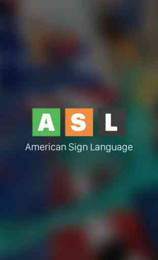 ASL American Sign Language 1