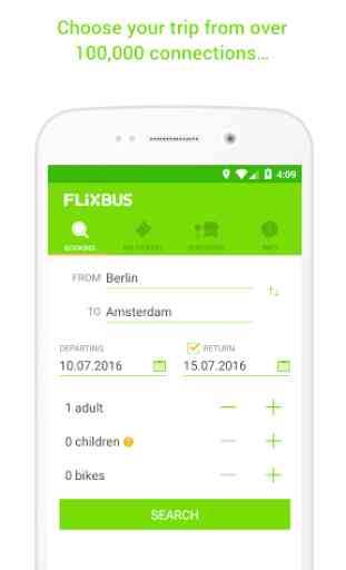 FlixBus - bus travel in Europe 1