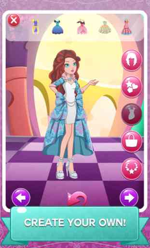 Ice Princess Palace Girl Makeup & Dress Up Games 4