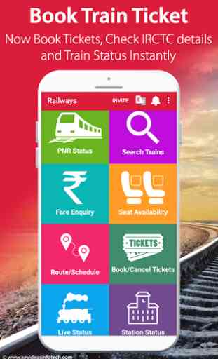 Indian Railway IRCTC PNR App 2