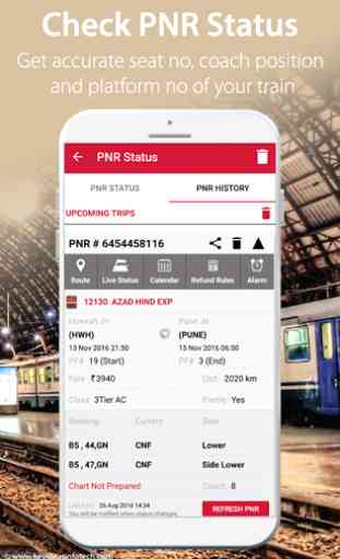 Indian Railway IRCTC PNR App 4