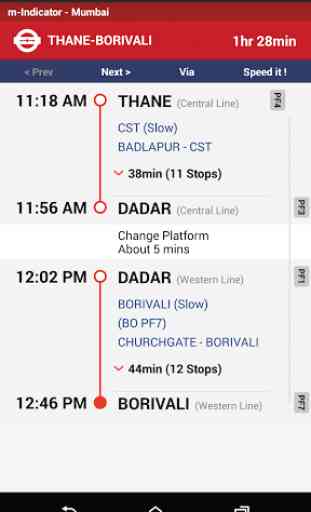 Mumbai Local Train Timetable 4