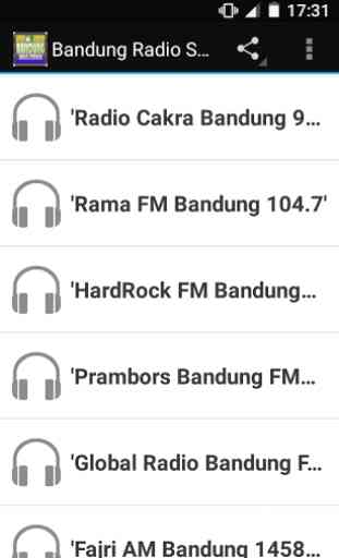 Bandung Radio Stations 1