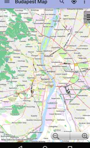Budapest Offline City Map 1