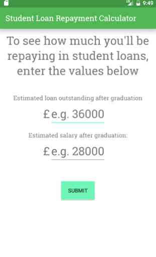 Student Loan Calculator 1