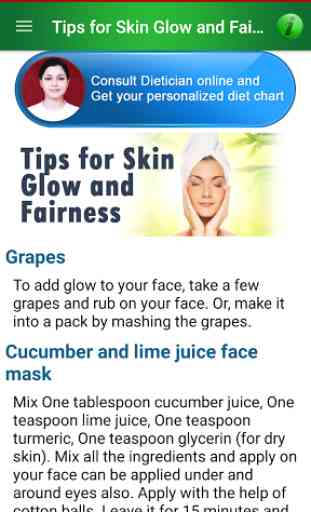 Beautiful Skin Diet Tips Help 3