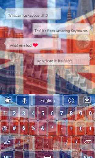 British GO Keyboard 4