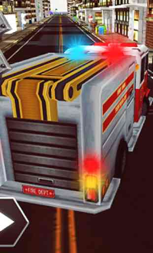 Firefighter Truck: City heroes 2