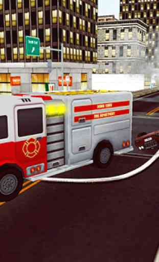 Firefighter Truck: City heroes 3