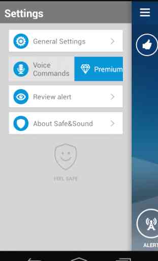 Smart Safe & Sound Panic app 3