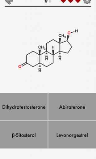 Steroids - Chemical Formulas 3