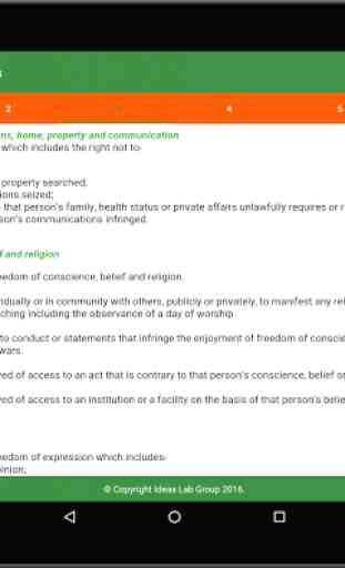 Zambian Bill of Rights 4