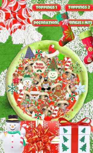 Christmas Candy Pizza Maker 3