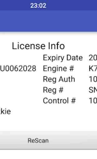 License Disk Scanner 1