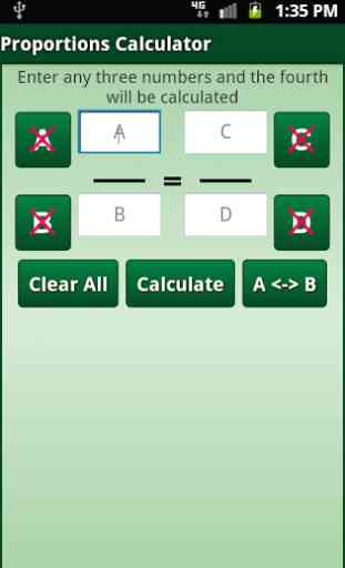 Proportions Calculator 1