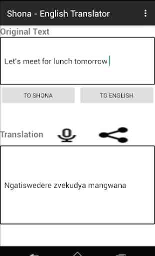Shona - English Translator 4