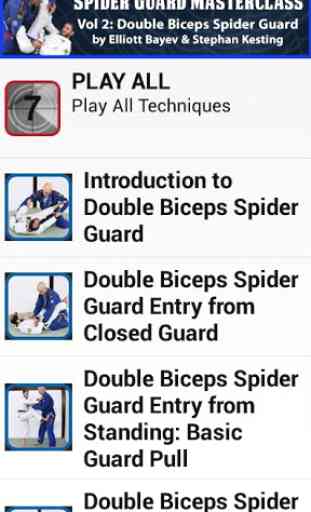 2, Double Biceps Spider Guard 1