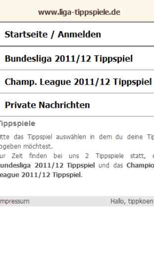 Bundesliga Tippspiel 2