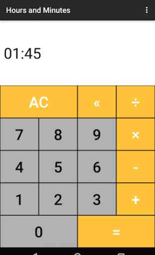 Hours & Minutes Calculator 2