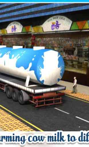 Milk Supply Truck Transporter 4