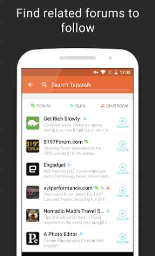 Tapatalk Pro - 100,000+ Forums 4