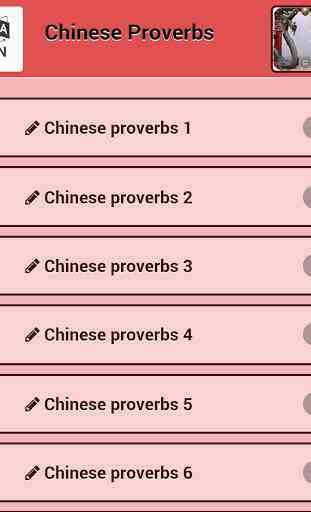 Chinese proverbs 1