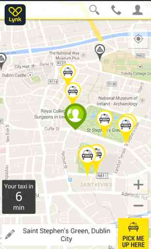 Lynk Taxis - Dublin Taxi App 1
