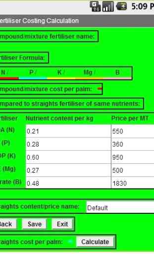 Oil Palm Fertiliser Calculator 3