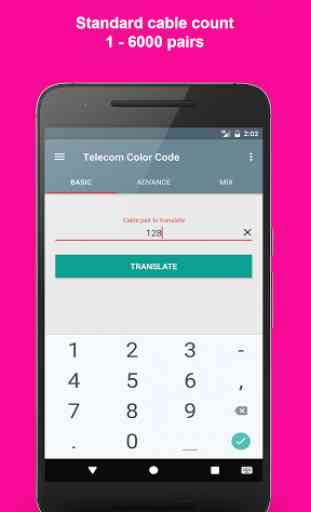 Telecom Color Code Translator 2