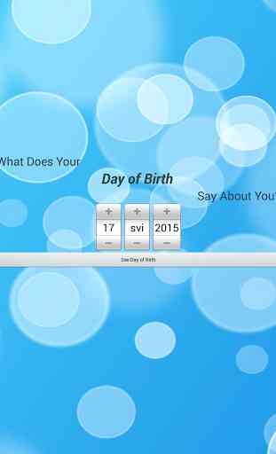 Day of Birth 2