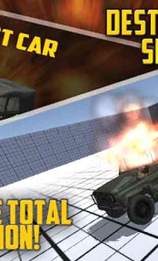 Destroy UAZ Car Simulator 2