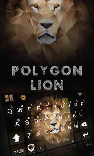 Polygon Lion Kika Keyboard 1