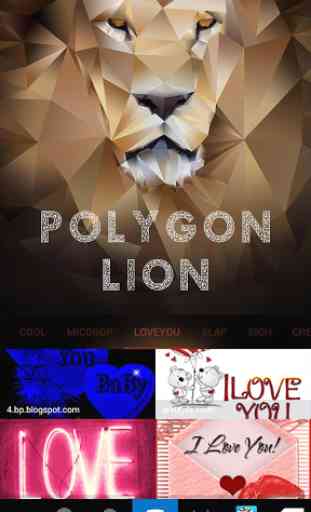 Polygon Lion Kika Keyboard 4